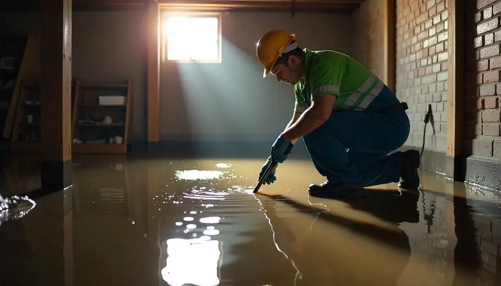 Professional water damage restoration services in Gillett, TX